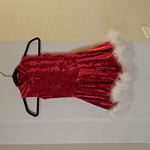 Christmas figure skating dress for girl size medium
